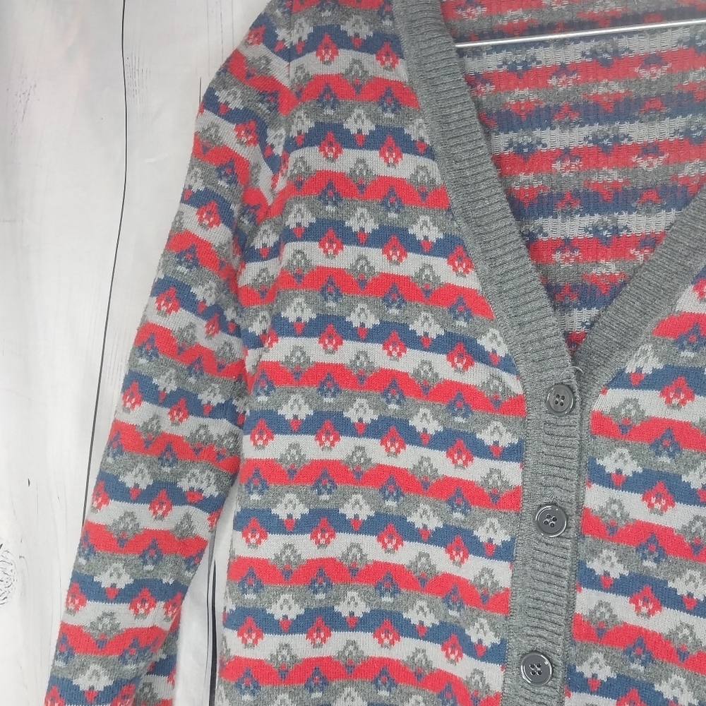 Forever 21 Boutique Button Front 90's Grunge Cardigan - Picture 4 of 9